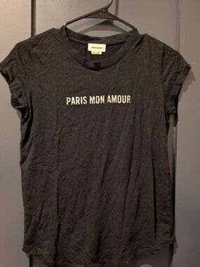 Zadig & voltaire black tee